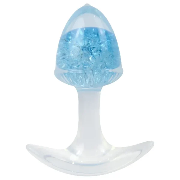 Plug Anal P Bolota Esfera Vidro 8,7 X 6,5Cm (PL149P)