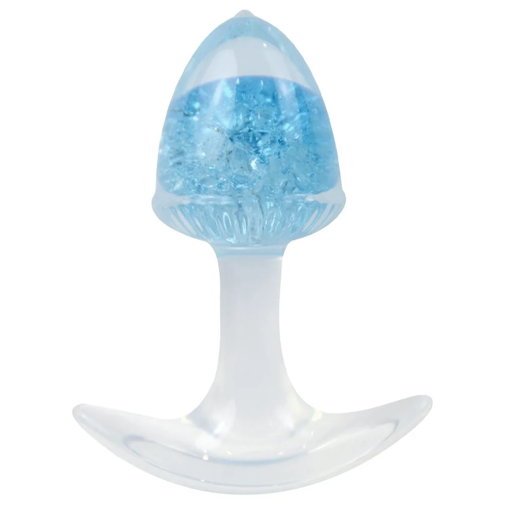 Plug Anal P Bolota Esfera Vidro 8,7 X 6,5Cm (PL149P) — foto 1