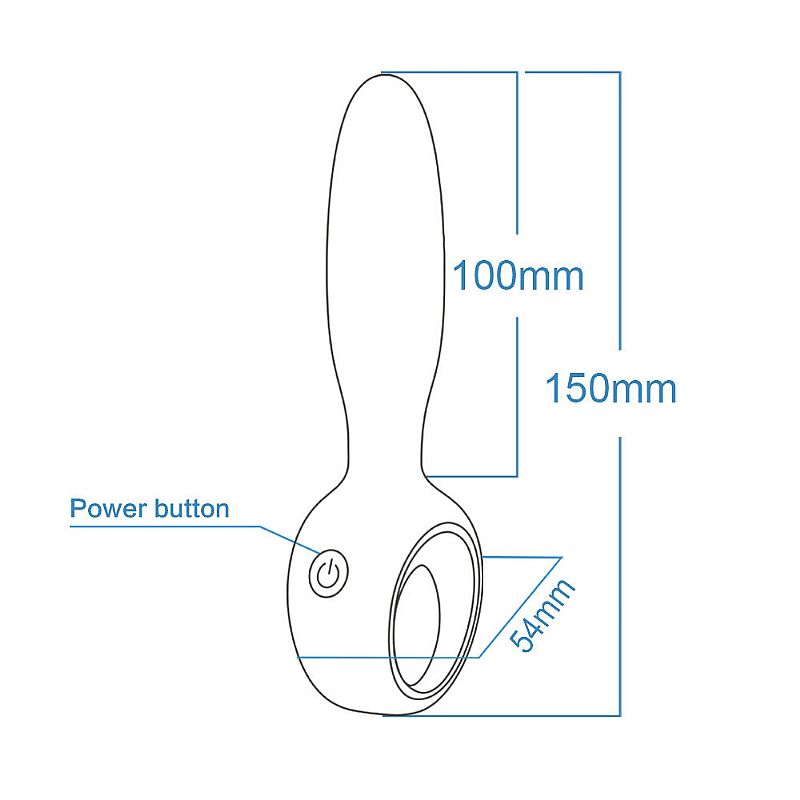 Vibrador de Ponto G - Dylon (7405) recarregável — foto 2
