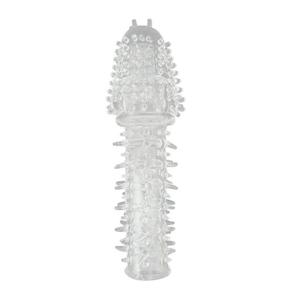 Capa Peniana Texturizada em Jelly - Macia e Flexível 14 cm (1030)