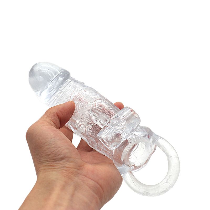 Capa Peniana com Vibrador 15,5x4,1cm (7532) — foto 2