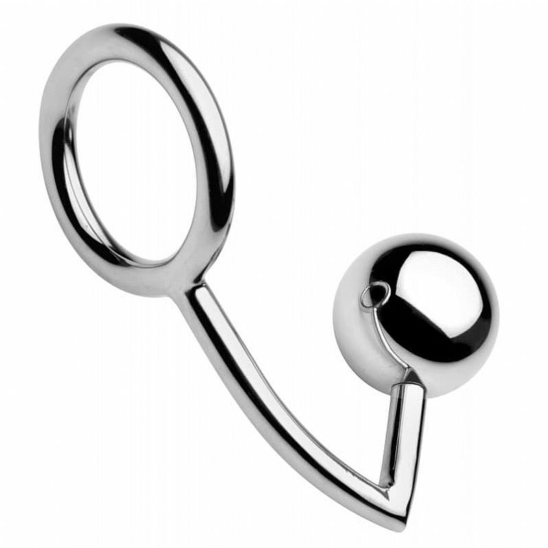 Anel Peniano com Plug Anal em Aço (1073) — foto 3