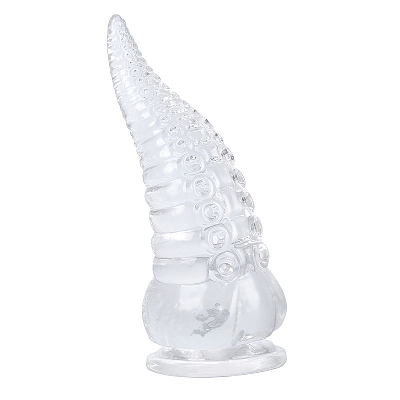 Plug Anal em Silicone - Formato de Dildo com Ventosa -15,5x4,0 cm (8448) — foto 5