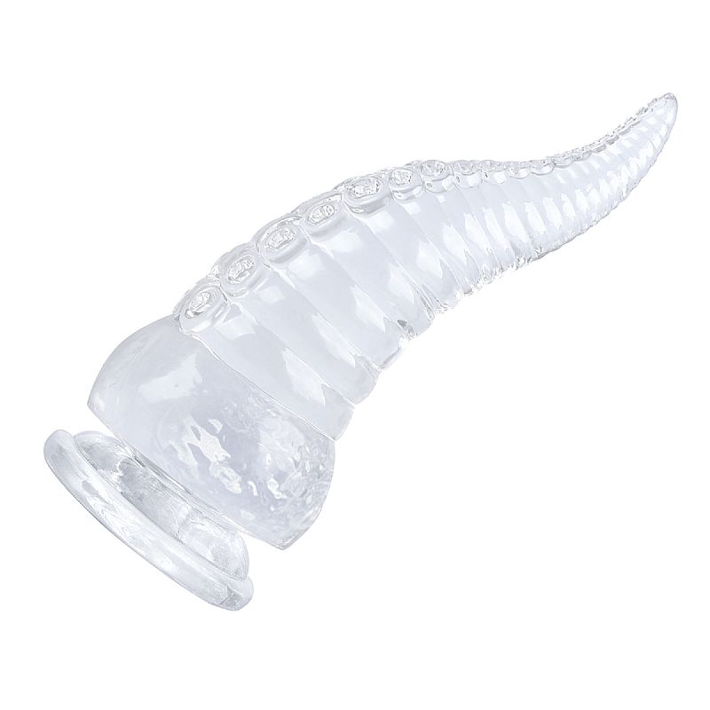 Plug Anal em Silicone - Formato de Dildo com Ventosa -15,5x4,0 cm (8448) — foto 3