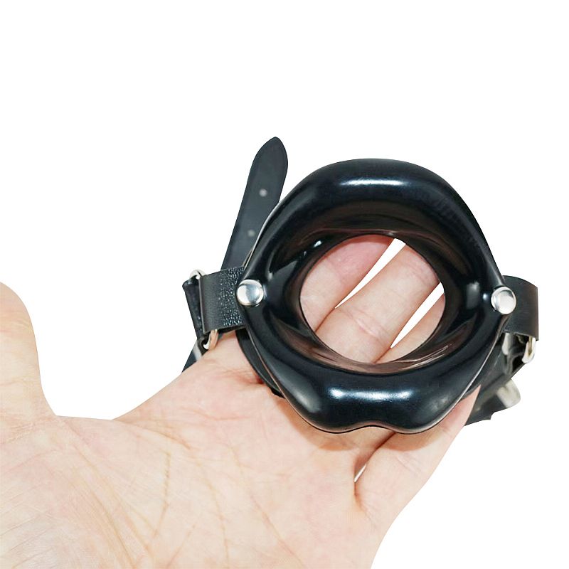 Mordaça de Silicone com Boca - 4.5cm (9151) — foto 2