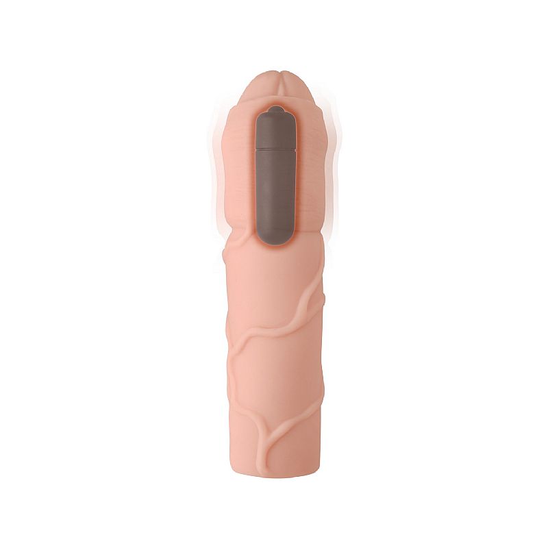 Capa Peniana com Vibrador 16,0x4,0cm (9389) — foto 1
