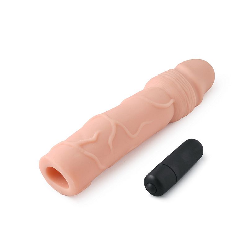 Capa Peniana com Vibrador 17,0x3,5cm (9390) — foto 2