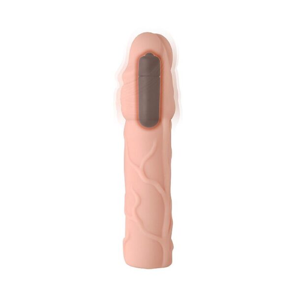 Capa Peniana 17,0x3,5cm c/ Vibrador (9390)