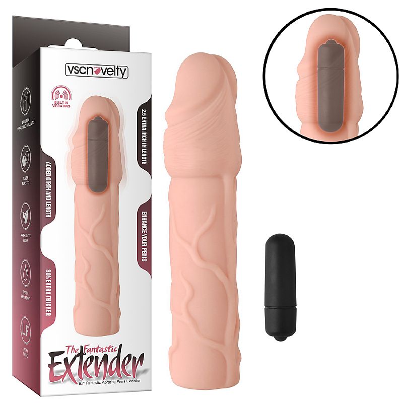 Capa Peniana com Vibrador 17,0x3,5cm (9390) — foto 7