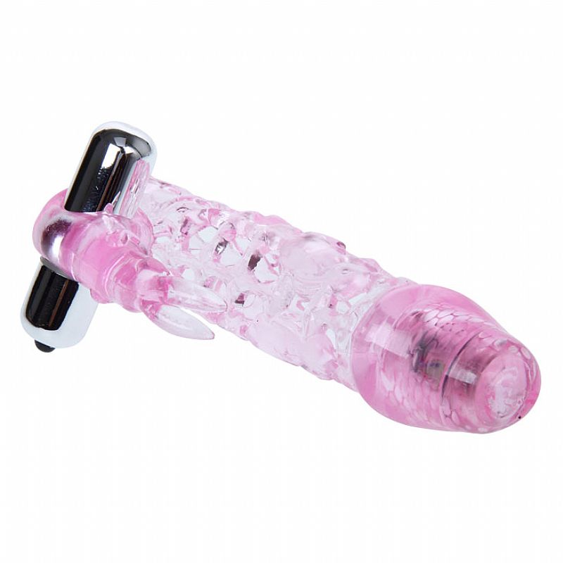 Capa Peniana com Duplo Vibrador 14 cm (1070) Baile — foto 6