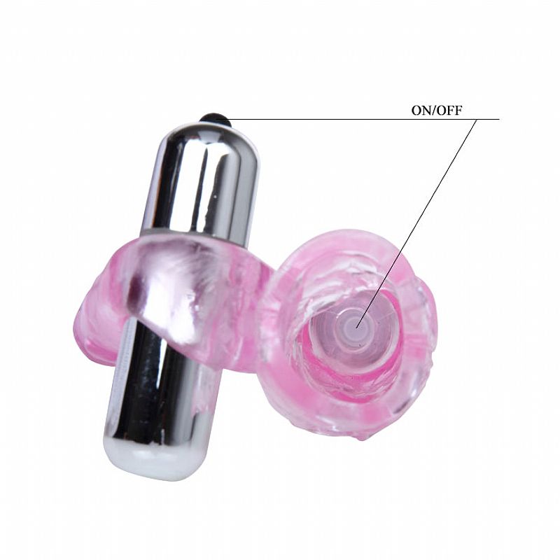 Capa Peniana com Duplo Vibrador 14 cm (1070) Baile — foto 2