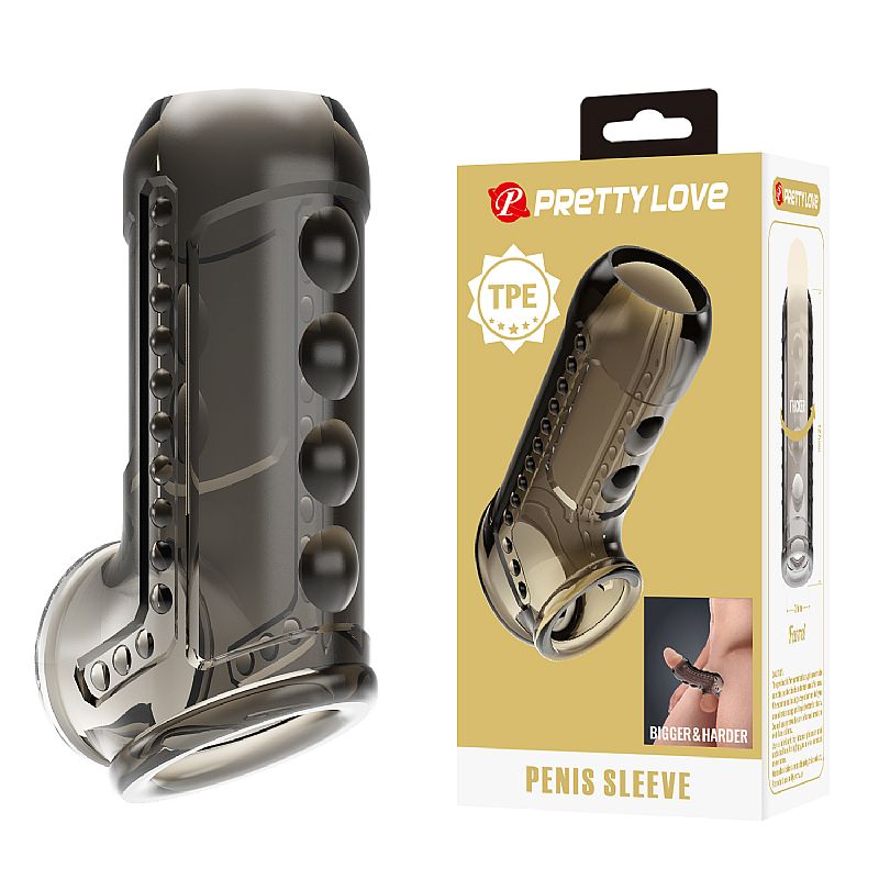 Capa Peniana Vazada com Anel para Escroto - Para Diâmetro 3.0 cm (4007) Pretty Love — foto 1