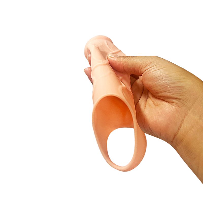 Capa Peniana com Anel de Silicone - 18,0 x 4,0cm (9697) — foto 3