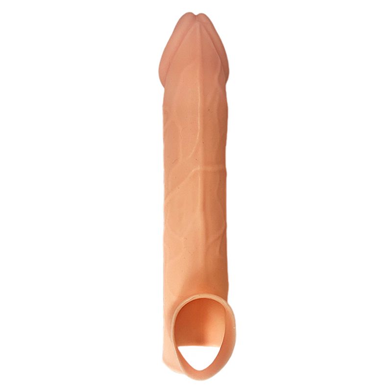 Capa Peniana com Anel de Silicone - 17,5 x 3,5cm (9699) — foto 2