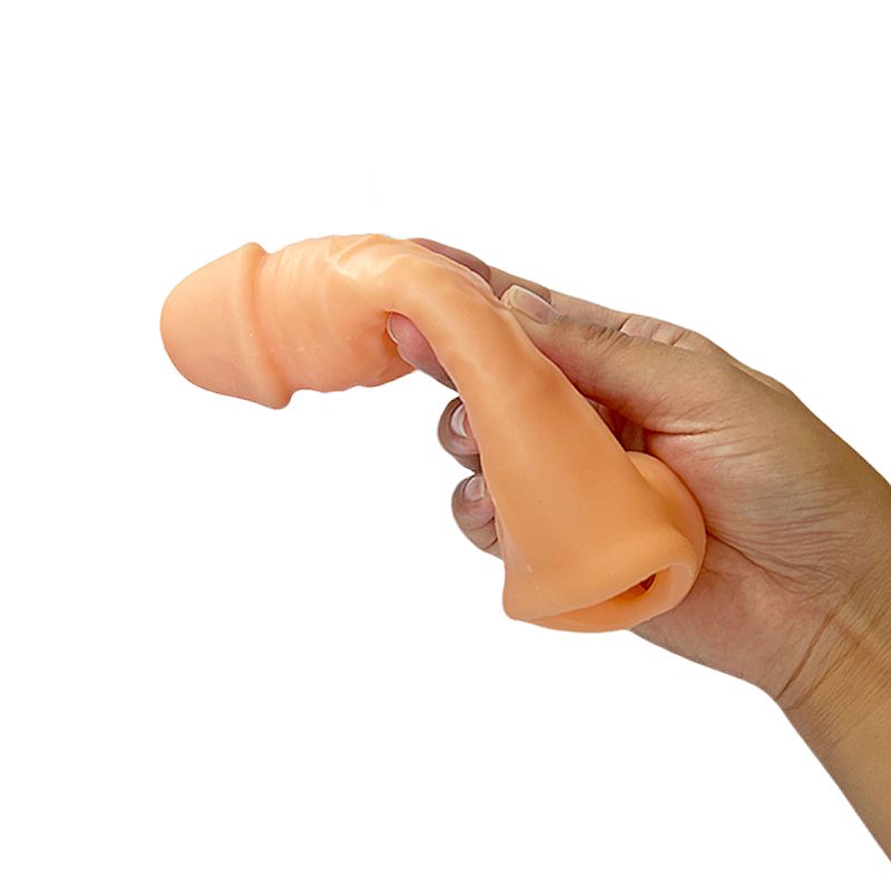 Capa Peniana com Anel de Silicone - 18,0 x 4,0cm (9701) — foto 2