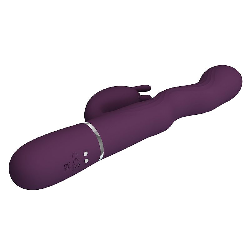 Vibrador de Ponto G e clitóris com Ondulações (4005) Pretty Love — foto 2