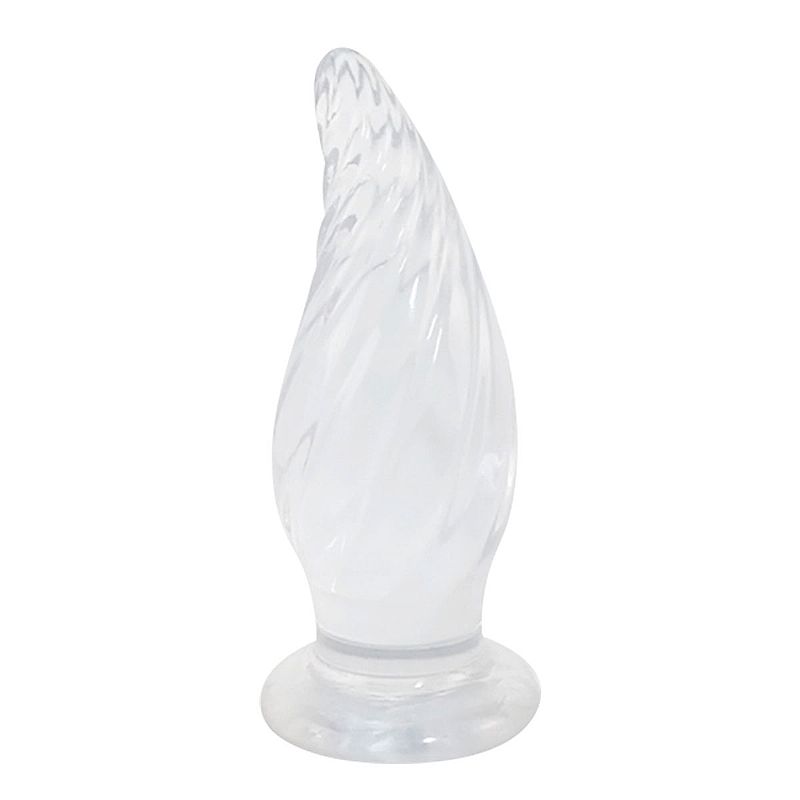 Plug Anal em Silicone - Formato de Cone - 20,0 x 7,3cm (9816) — foto 5