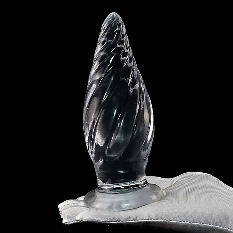 Plug Anal em Silicone - Formato de Cone - 20,0 x 7,3cm (9816) — foto 3