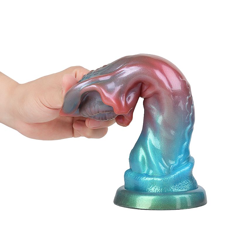 Plug Anal Alien monster com Vibração - Controle Remoto - 22,3 x 7,5 (9825) recarregável — foto 11