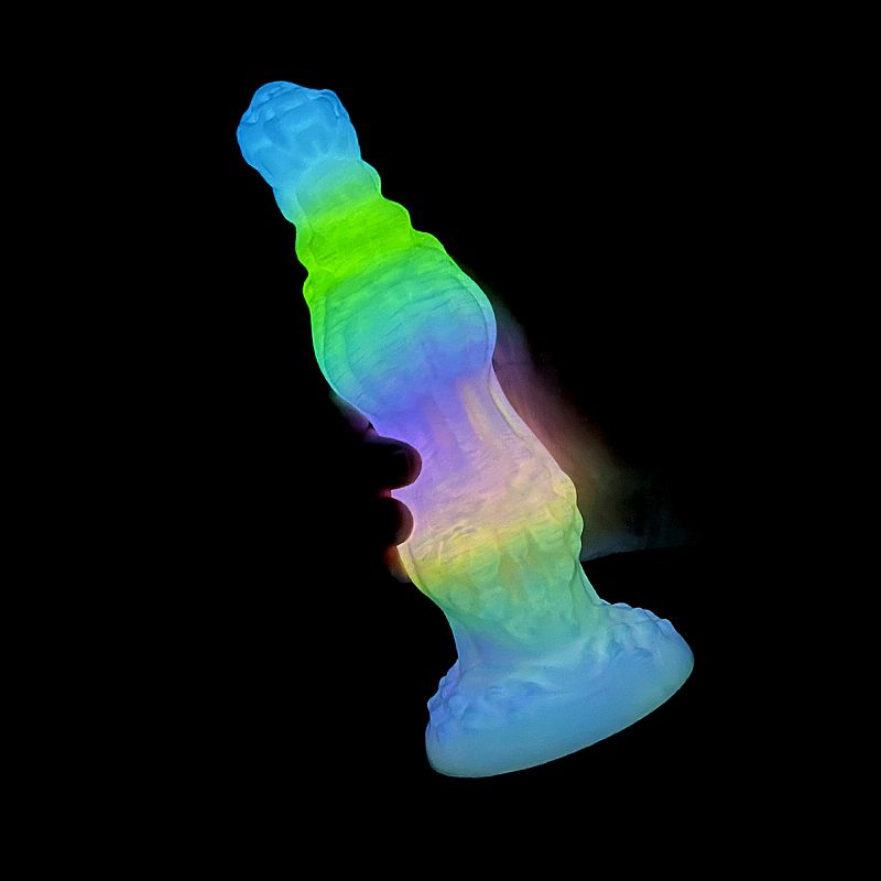 Plug Anal Alien monster com Vibração/Fluorescente - Controle Remoto - 24,4 x 6,8 (9828) — foto 4