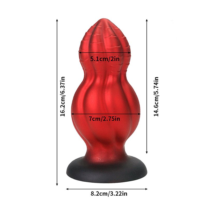 Plug Anal Alien monster Formato Cônico - 16,2 x 7,0 (9836) — foto 2