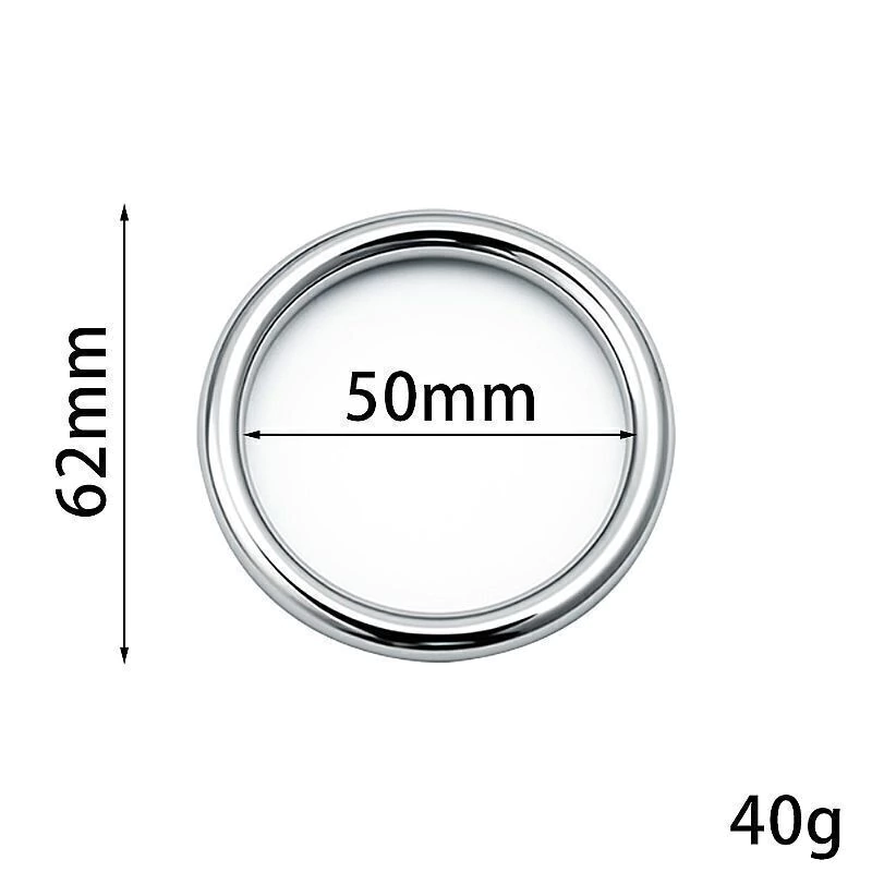 Anel Peniano Aço Inoxidável 5.0 cm (9752) — foto 2