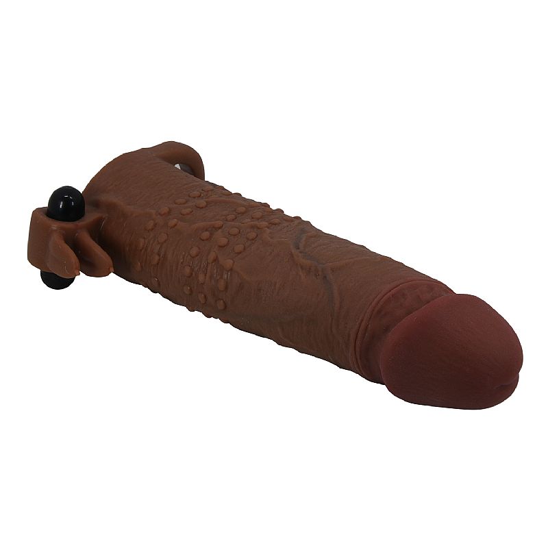 Capa Peniana com Anel de Escroto com Vibro 20.0 x 5.0cm (4203) Pretty Love — foto 2