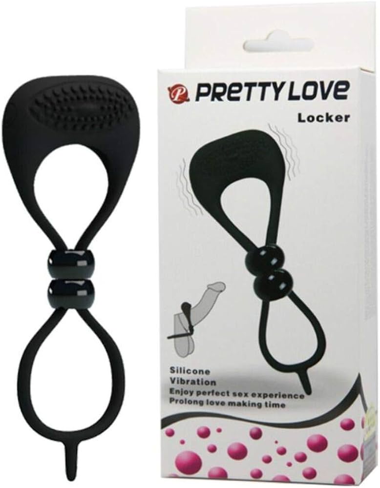 Anel Peniano e Anel para Escroto com Vibrador (1186) Locker - Pretty Love — foto 6