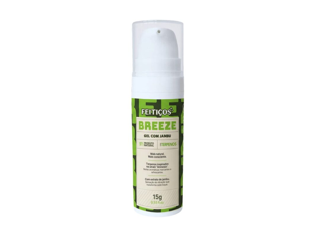 Breeze - Gel Excitante com Jambu e Terpenos - 15g - Feitiços Aromáticos