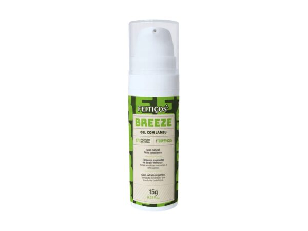 Breeze - Gel Excitante com Jambu e Terpenos - 15g - Feitiços Aromáticos