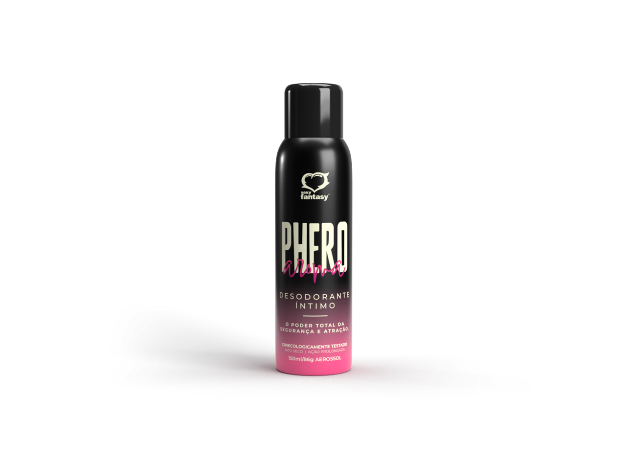 Desodorante íntimo aerossol Phero Aroma Feminino 150 ml - Sexy Fantasy — foto 1