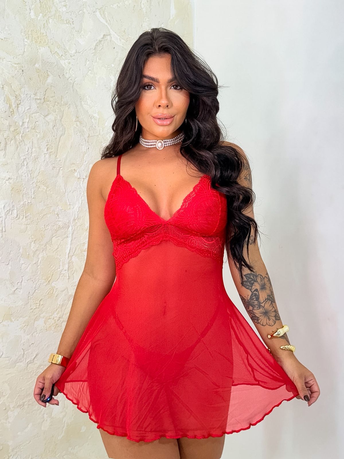 Camisola Juliette - Vermelho - G — foto 2