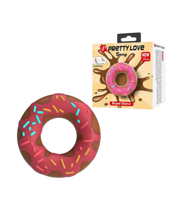 Anel Peniano Formato de Donuts (4017) Para Diâmetro 2.0 cm Pretty Love — foto 7