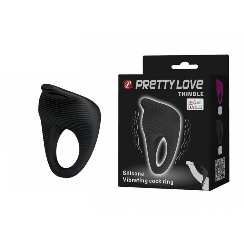 Anel Peniano Thimble com Vibrador (1201) Pretty Love