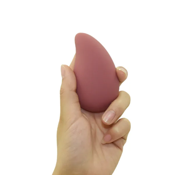 Vibrador de clitóris manga revestido em silicone liquido 10 intensidades (4246) recarregável