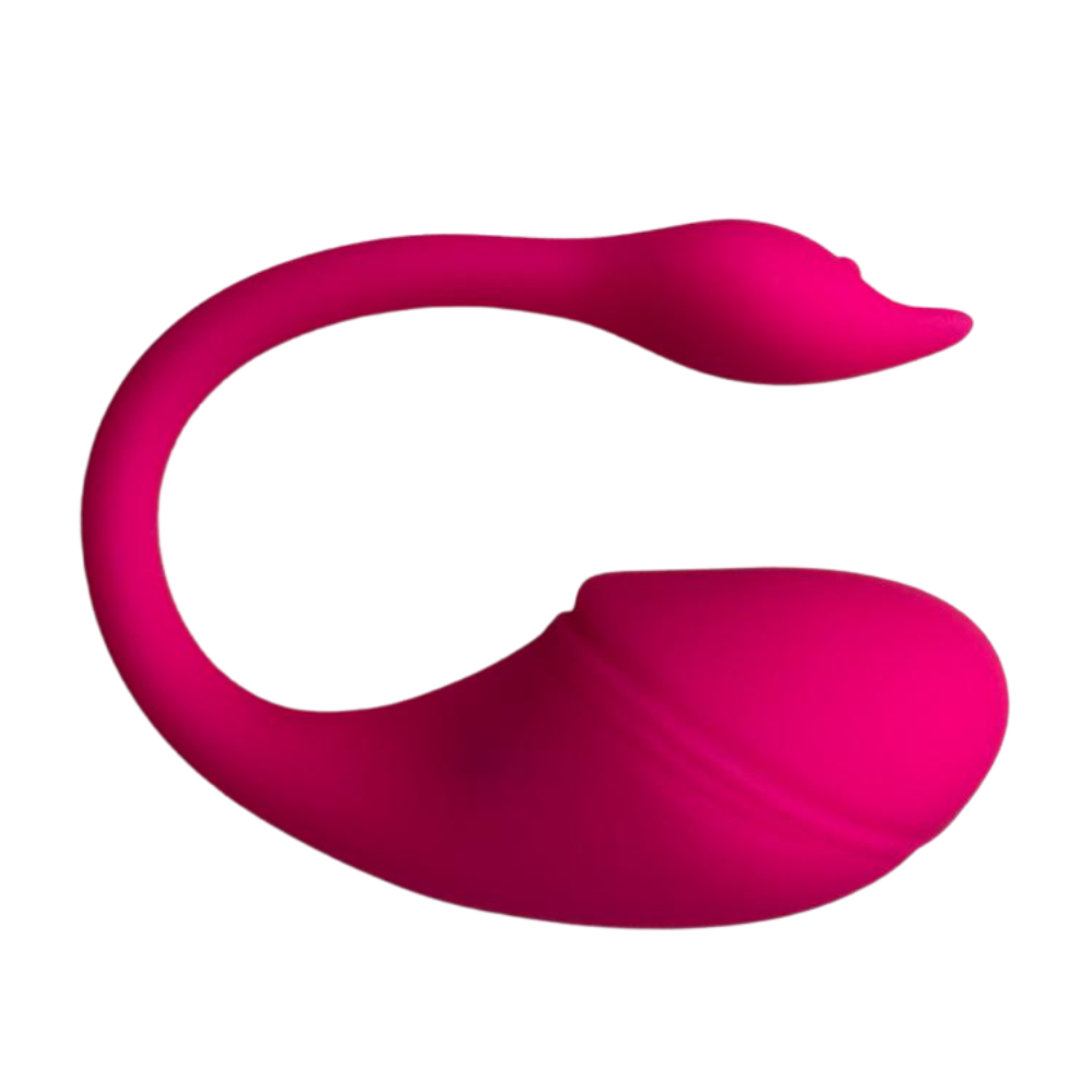 Vibrador de casal em silicone liquido por aplicativo (2031) recarregável rosa — foto 1