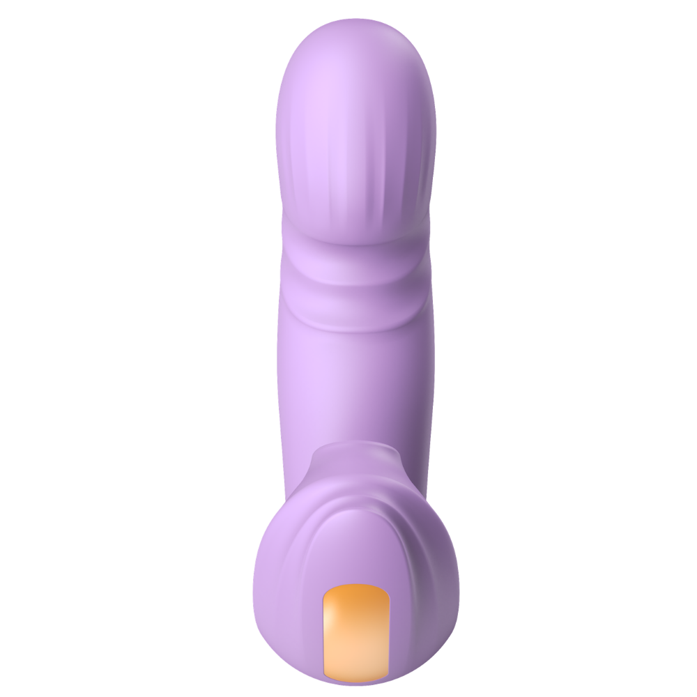 Vibrador ponto g com estimulador perineal por aplicativo (3416) recarregável — foto 3