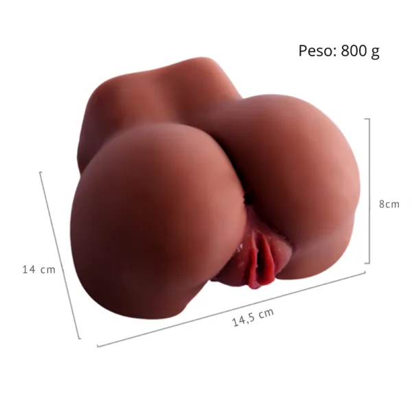 Masturbador Masculino Bumbum 17cm