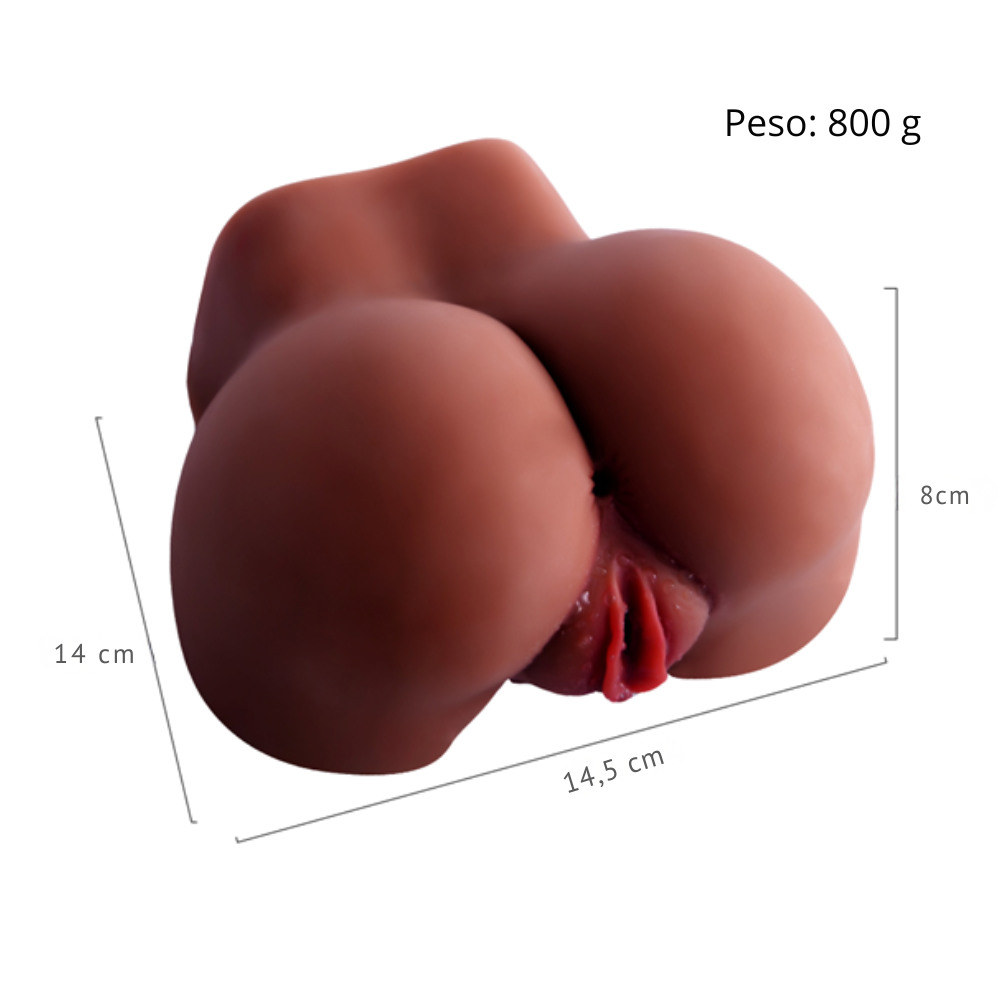 Masturbador masculino bumbum (3404) 17cm — foto 1