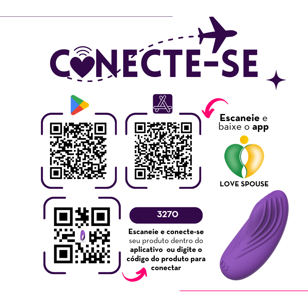 para de com controle sem fio e app de celular- 10 intensidades (1124) — foto 2