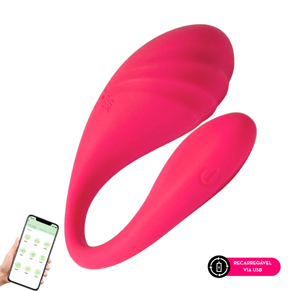 Vibrador de casal por aplicativo recarregável (2040) recarregável — foto 1