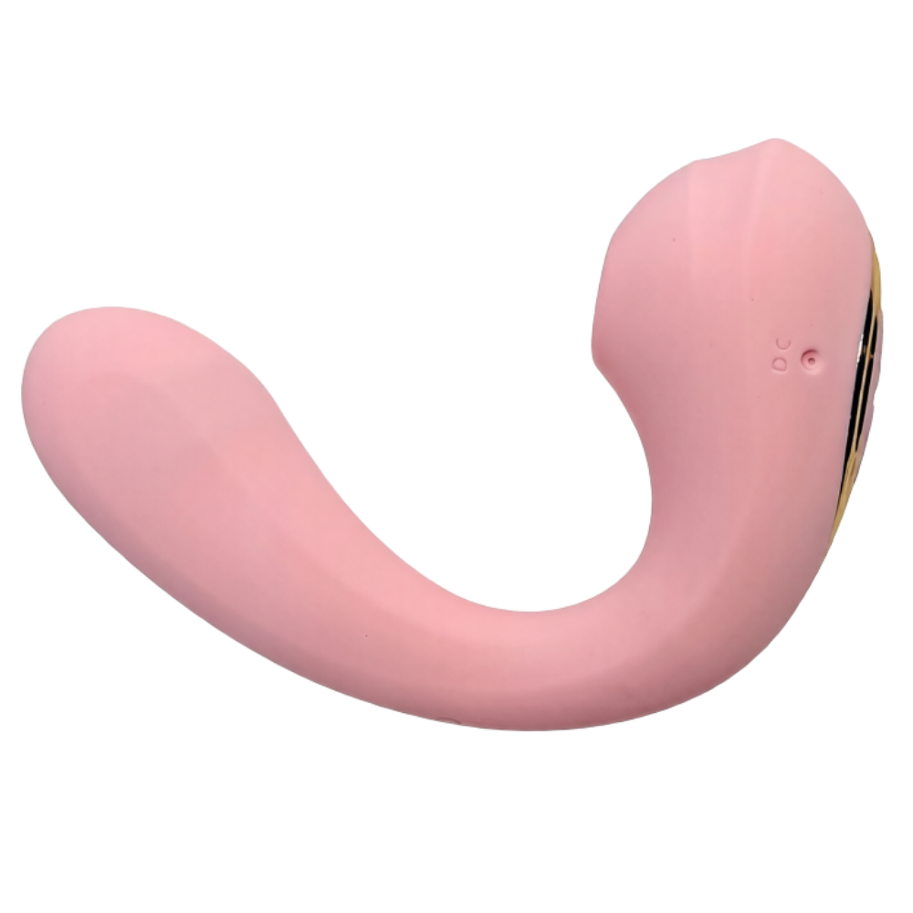 Vibrador com estimulador clitoriano por aplicativo de celular (3403) recarragável — foto 4