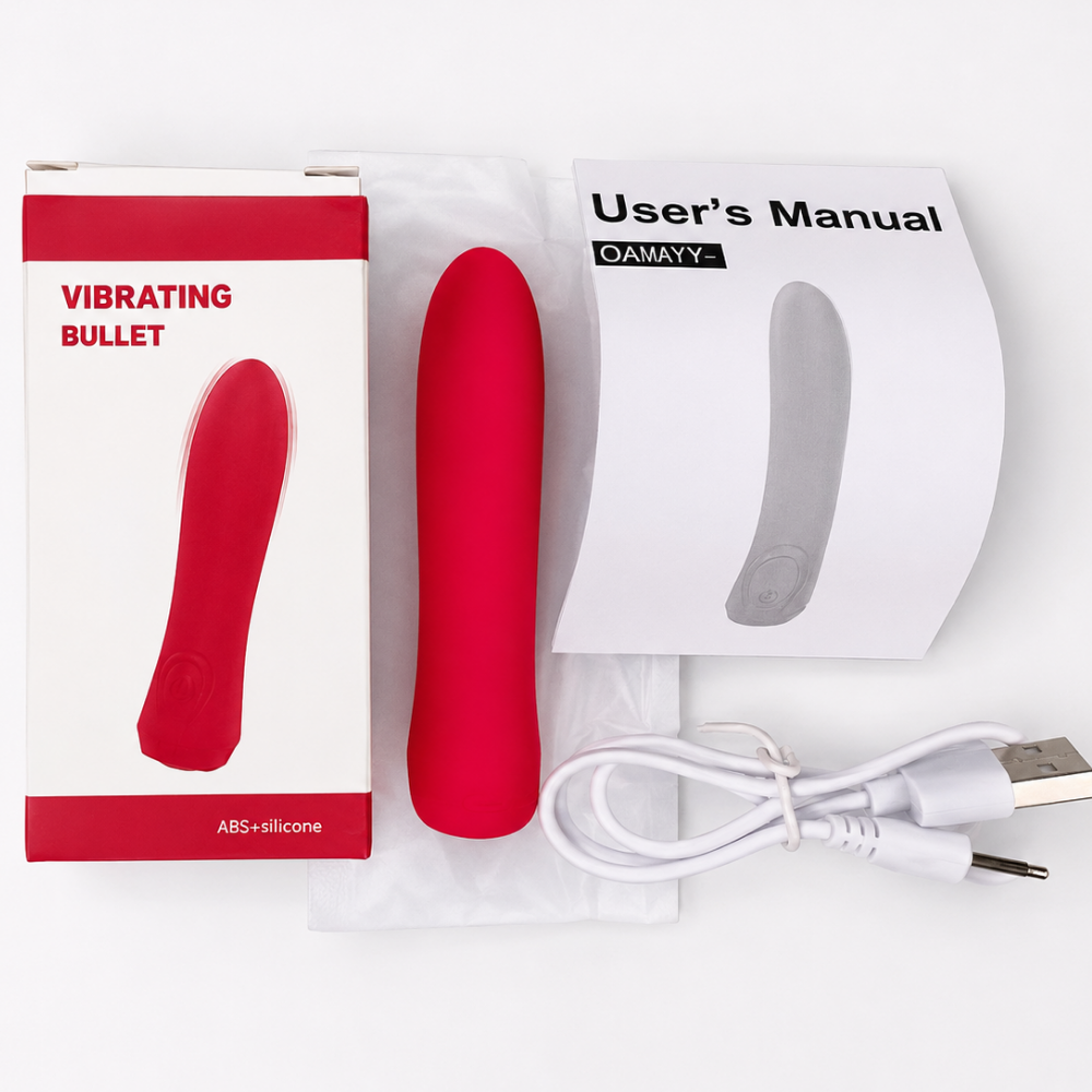 Cápsula vibratória bullet em silicone liquido (3228) recarregável — foto 2