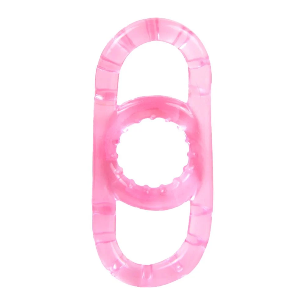 Anel Peniano Duplo em Silicone Jelly — comprar com embalagem discreta na iFody
