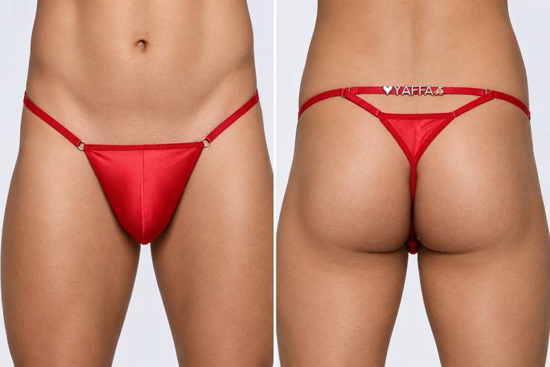 Cueca Fio Dental com Frase Personalizável (Letras vendidas separadamente) — comprar com embalagem discreta na iFody