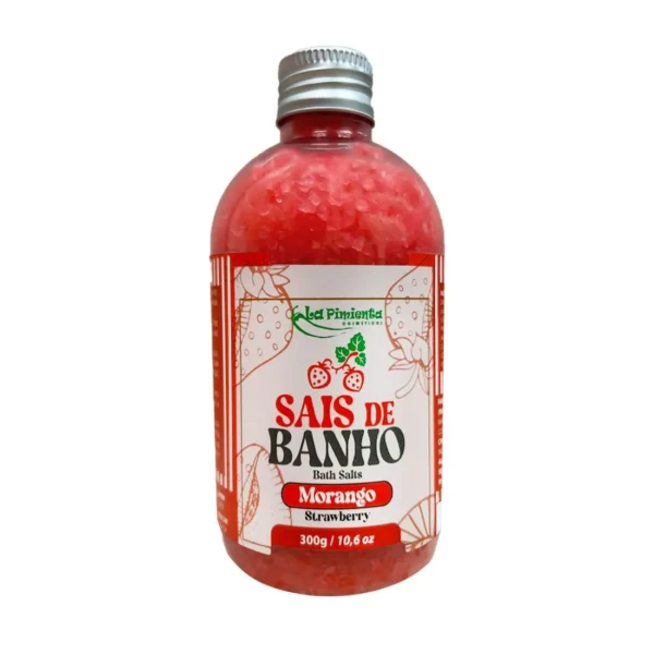 Sais de banho 300g morango