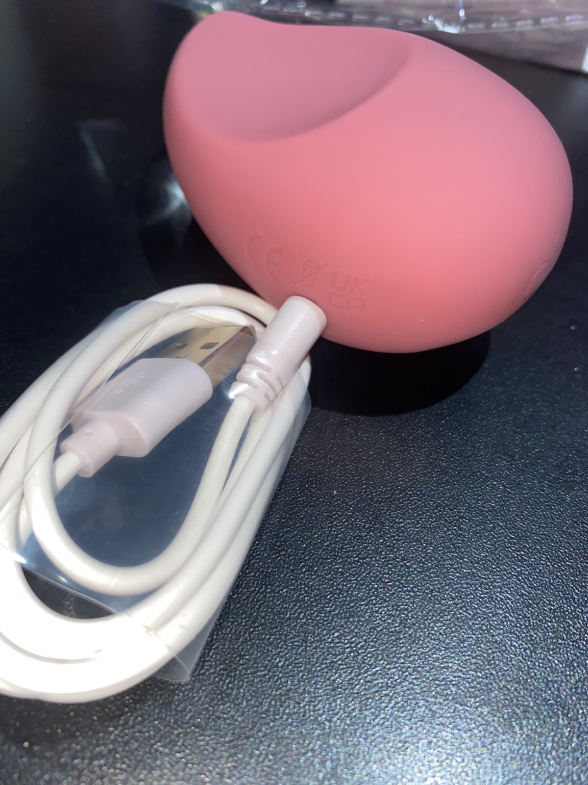 Vibrador de clitóris manga revestido em silicone liquido 10 intensidades (4246) recarregável — foto 2