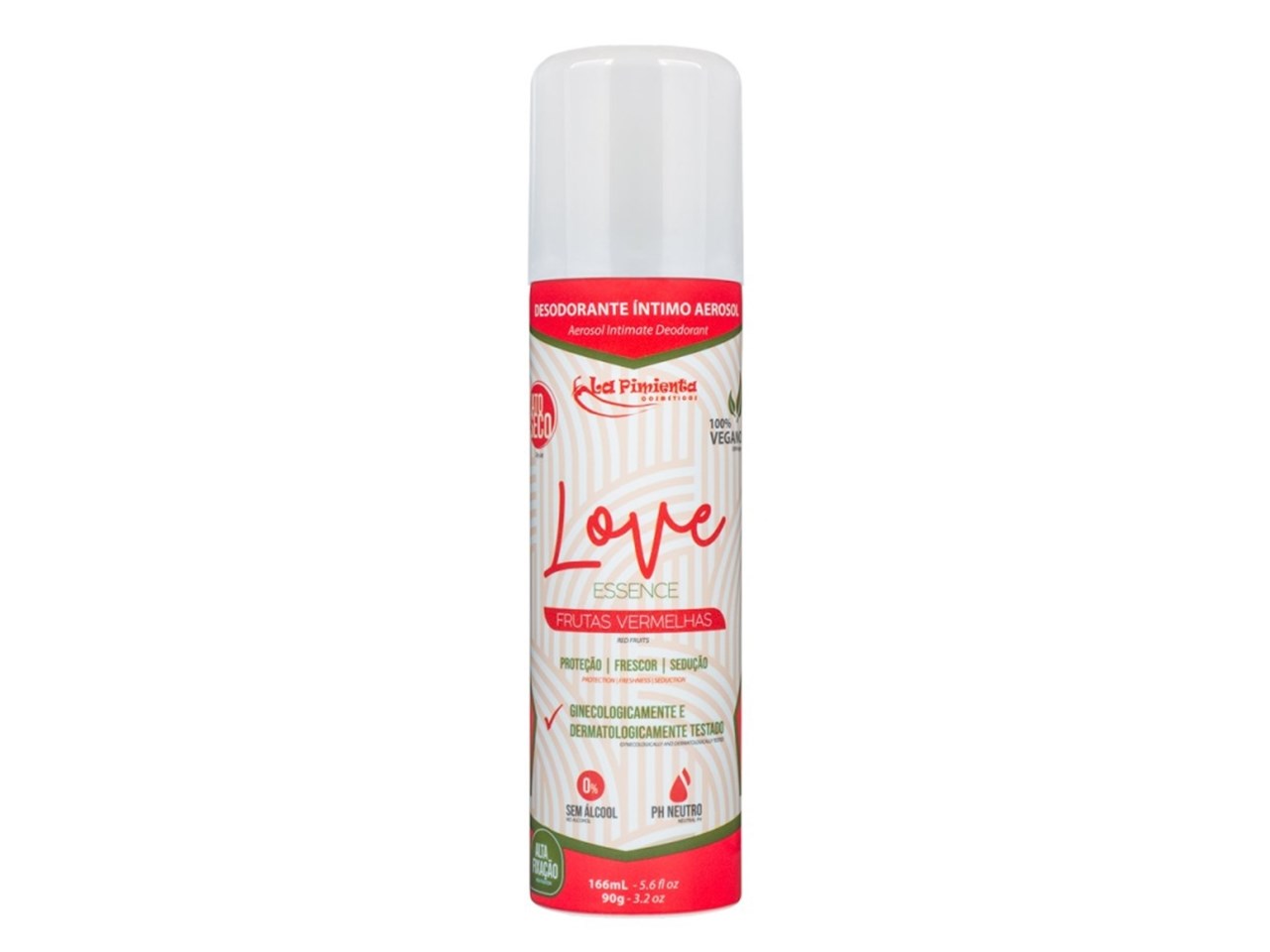Desodorante Intimo frutas vermelhas Essence 166ml — foto 1