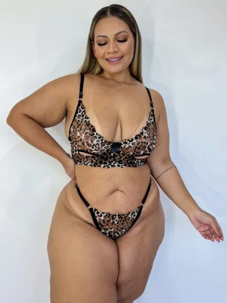 Lingerie Apressada (Gg) Oncinha