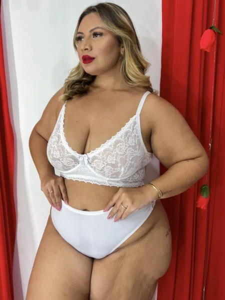 Lingerie Mel (XG) Branco